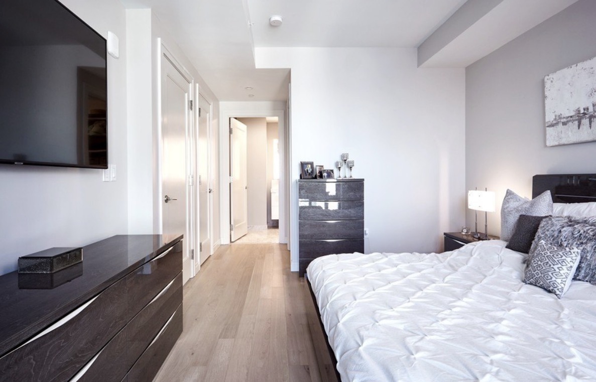 Clean and styled second bedroom